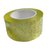 Maxbell Glitter Nano Tape Educational Sensory Toy Multifunctional for Bubble Blowing Yellow Width 3cm