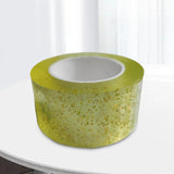 Maxbell Glitter Nano Tape Educational Sensory Toy Multifunctional for Bubble Blowing Yellow Width 3cm