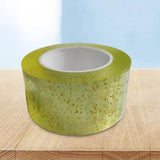 Maxbell Glitter Nano Tape Educational Sensory Toy Multifunctional for Bubble Blowing Yellow Width 3cm