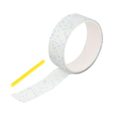 Maxbell Transparent Glitter Nano Tape Picture Mount Tape Funny Blow Bubbles Balloons 1mx3cmx1mm Blue