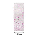 Maxbell Transparent Glitter Nano Tape Picture Mount Tape Funny Blow Bubbles Balloons 1mx3cmx1mm Pink