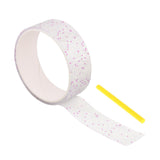 Maxbell Transparent Glitter Nano Tape Picture Mount Tape Funny Blow Bubbles Balloons 1mx3cmx1mm Pink