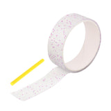 Maxbell Transparent Glitter Nano Tape Picture Mount Tape Funny Blow Bubbles Balloons 1mx3cmx1mm Pink