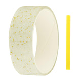 Maxbell Transparent Glitter Nano Tape Picture Mount Tape Funny Blow Bubbles Balloons 1mx5cmx1mm Yellow