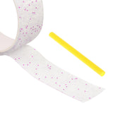 Maxbell Transparent Glitter Nano Tape Picture Mount Tape Funny Blow Bubbles Balloons 1mx5cmx1mm Pink