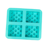 Maxbell Soap Mould Epoxy Resin Clay Crafts Plaster DIY Tool Rectangle Soap Mould Green