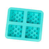 Maxbell Soap Mould Epoxy Resin Clay Crafts Plaster DIY Tool Rectangle Soap Mould Green