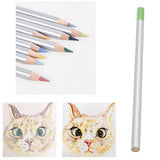Maxbell Coloring Pencil DIY painting art Supplies Stationery for Students Artists Adult light green