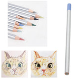 Maxbell Coloring Pencil DIY painting art Supplies Stationery for Students Artists Adult light blue