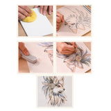 Maxbell Coloring Pencil DIY painting art Supplies Stationery for Students Artists Adult coffee