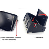 Maxbell 8inch Drywall Flat Finishing Box Compact Wall Plastering Scraper Lightweight
