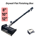 Maxbell 8inch Drywall Flat Finishing Box Compact Wall Plastering Scraper Lightweight