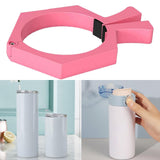 Maxbell Sublimation Cups Tumblers Pinch Tool for Water Bottle Sublimation Mugs 20 oz Pink