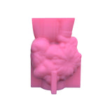 Maxbell Succulent Planter DIY Epoxy Resin Homemade Girl Flowers Pot Silicone Mould
