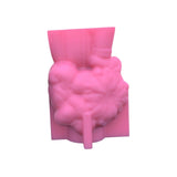 Maxbell Succulent Planter DIY Epoxy Resin Homemade Girl Flowers Pot Silicone Mould