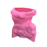 Maxbell Elephant Succulent Silicone Mould Flower Pot Clay Cement Vase Mould Art