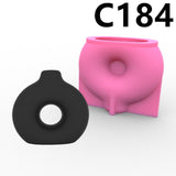 Maxbell Silicone Flower Vase Mould Resin Casting Flower Pot Clay Handmade Pen Holder