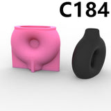 Maxbell Silicone Flower Vase Mould Resin Casting Flower Pot Clay Handmade Pen Holder