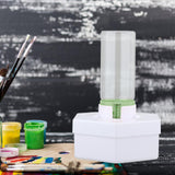 Maxbell Paint Brush Cleaner Rinse Cup Brush Rinsers for Oil Painting Artists Writing Green