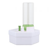 Maxbell Paint Brush Cleaner Rinse Cup Brush Rinsers for Oil Painting Artists Writing Green with 6 Brushes
