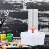 Maxbell Paint Brush Cleaner Rinse Cup Brush Rinsers for Oil Painting Artists Writing Pink 2Brush 6 Paints
