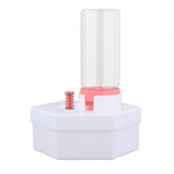 Maxbell Paint Brush Cleaner Rinse Cup Brush Rinsers for Oil Painting Artists Writing Pink 2Brush 6 Paints