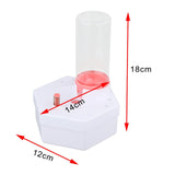 Maxbell Paint Brush Cleaner Rinse Cup Brush Rinsers for Oil Painting Artists Writing Pink 2Brush 6 Paints