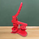 Maxbell Button Maker Machine Round Shape DIY Badge Punch Press Set Badge Press Maker