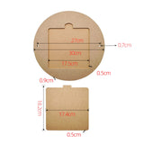 Maxbell Pottery Wheel Pads Smoothing Potter Bats System for Throwing Pottery Potters 7pcs Set