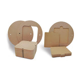 Maxbell Pottery Wheel Pads Smoothing Potter Bats System for Throwing Pottery Potters 7pcs Set