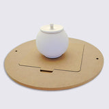Maxbell Pottery Wheel Pads Smoothing Potter Bats System for Throwing Pottery Potters 7pcs Set
