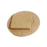 Maxbell Pottery Wheel Pads Smoothing Potter Bats System for Throwing Pottery Potters 7pcs Set