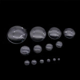 Maxbell Half Round Flatback for Jewelry Making DIY Crafts Glass Cabochons Dome Tiles 16mm 30pcs