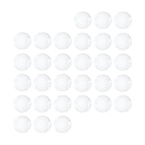 Maxbell Half Round Flatback for Jewelry Making DIY Crafts Glass Cabochons Dome Tiles 16mm 30pcs