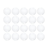 Maxbell Half Round Flatback for Jewelry Making DIY Crafts Glass Cabochons Dome Tiles 20mm 20pcs