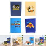 Maxbell Fathers Day Card Envelope Gift Popup Card for Husband Fathers Day Friendship toolbox