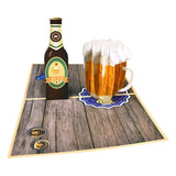 Maxbell Fathers Day Card Envelope Gift Popup Card for Husband Fathers Day Friendship beer