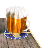 Maxbell Fathers Day Card Envelope Gift Popup Card for Husband Fathers Day Friendship beer