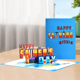 Maxbell Fathers Day Card Envelope Gift Popup Card for Husband Fathers Day Friendship happer