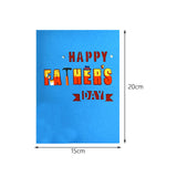 Maxbell Fathers Day Card Envelope Gift Popup Card for Husband Fathers Day Friendship happer