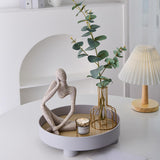Maxbell Thinker Statue Silicone Model Handmade Portrait Plaster Aroma Candles Making Style B