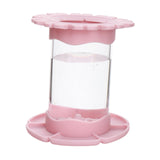 Maxbell Paint Brush Cleaner Painting Brush Washing Bucket for Drawing Indoor Outdoor Pink
