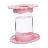 Maxbell Paint Brush Cleaner Painting Brush Washing Bucket for Drawing Indoor Outdoor Pink