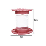 Maxbell Paint Brush Cleaner Painting Brush Washing Bucket for Drawing Indoor Outdoor Red