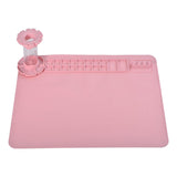 Maxbell Paint Brush Cleaner Painting Brush Washing Bucket for Drawing Indoor Outdoor Pink＋Paint Pad