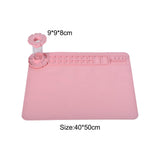 Maxbell Paint Brush Cleaner Painting Brush Washing Bucket for Drawing Indoor Outdoor Pink＋Paint Pad
