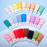 Maxbell 6Pcs Simulation Whipped Cream Glue DIY Phone Case Making Cream Clay Glues Style A