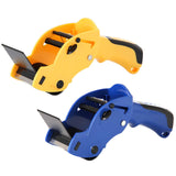 Maxbell Packing Machine Roll Tape Cutter Dispenser for Art Projects DIY Scrapbooking Yellow
