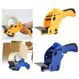 Maxbell Packing Machine Roll Tape Cutter Dispenser for Art Projects DIY Scrapbooking Yellow