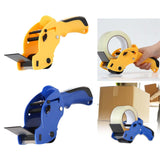 Maxbell Packing Machine Roll Tape Cutter Dispenser for Art Projects DIY Scrapbooking Yellow
